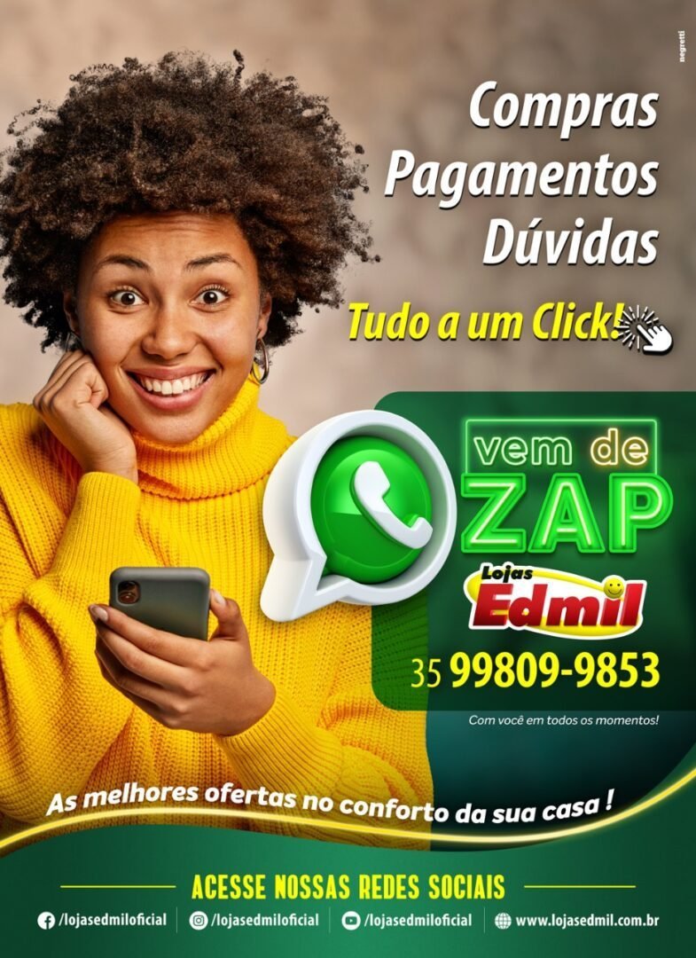 Flyer Lojas Edmil