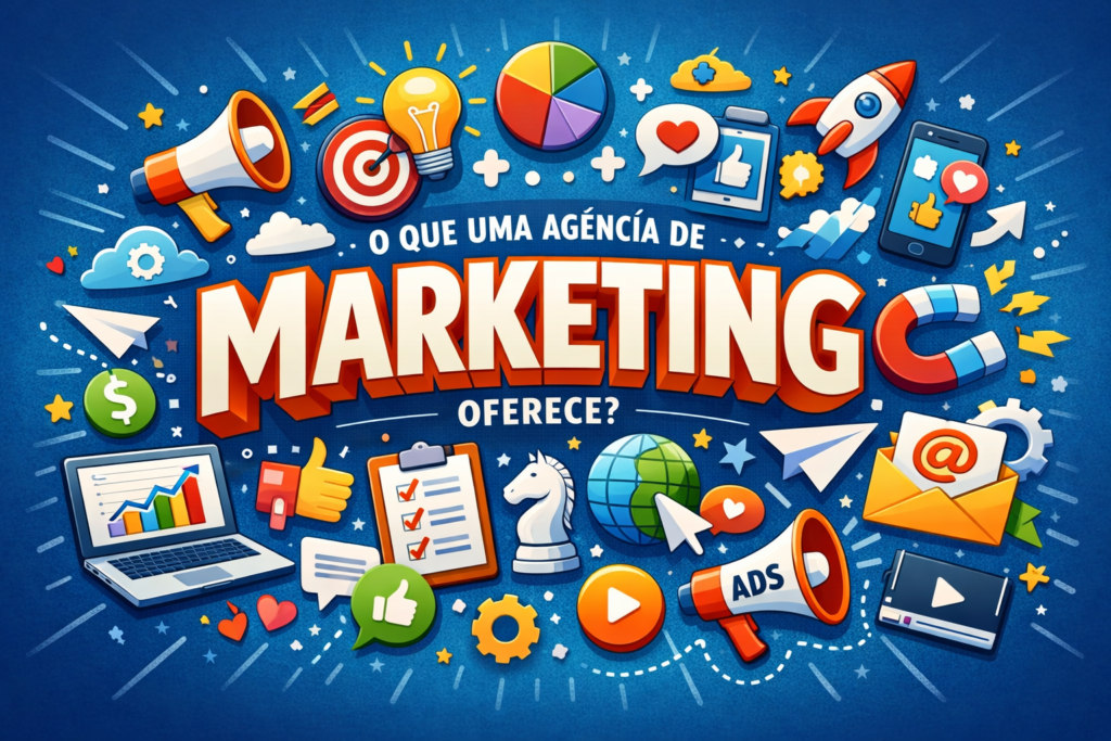 O que uma agência de marketing oferece