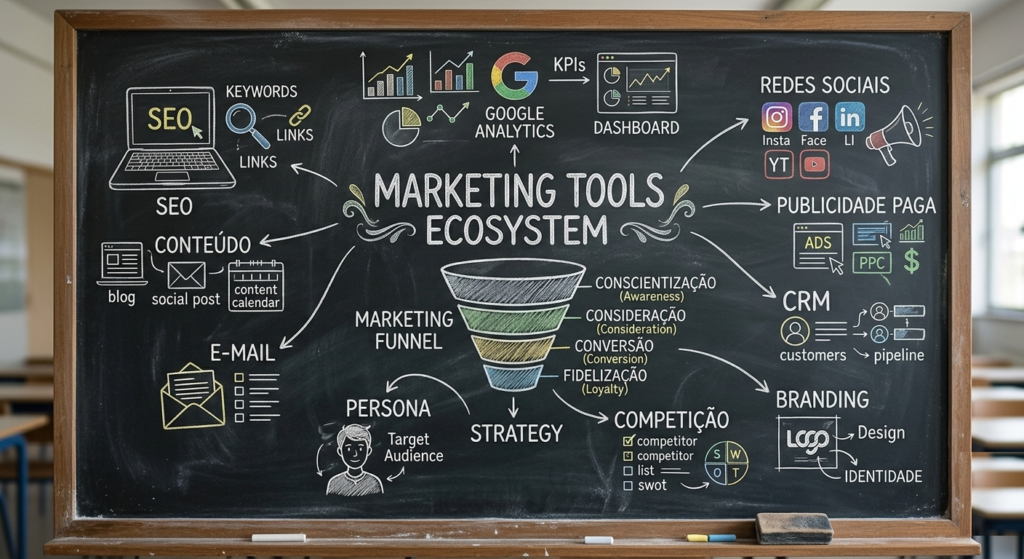 Quais serviços uma agência de marketing oferece?