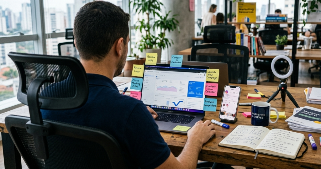 O que faz um agência de marketing