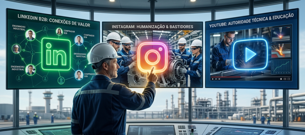Como usar redes sociais na indústria do jeito certo?