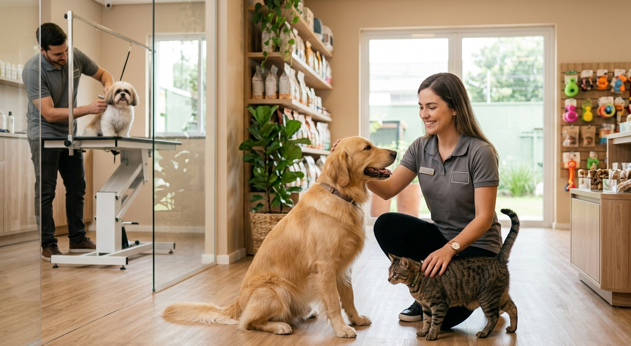 Que tipo de post atrai mais cliente para petshop?