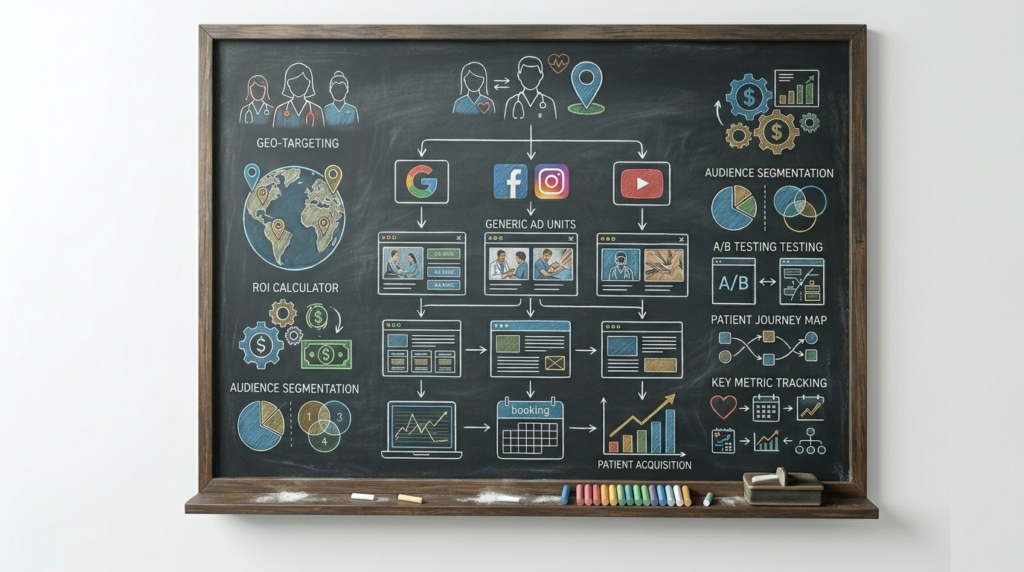 Como estruturar uma campanha de tráfego pago para clínicas médicas