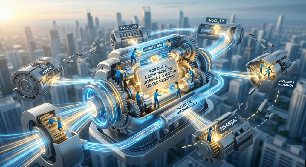 Por que a comunicação interna é o motor do seu negócio