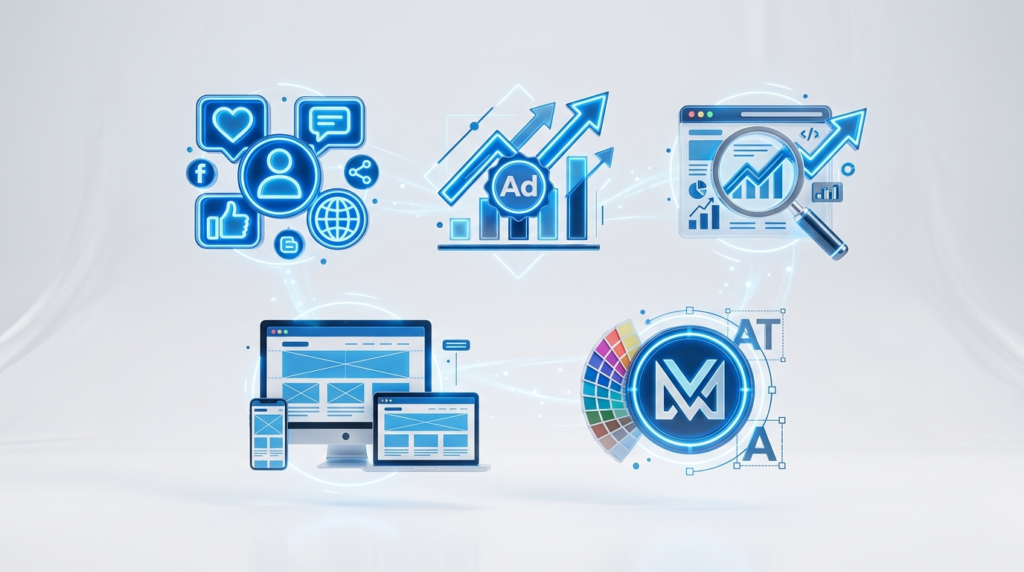 Quais são os serviços de uma agência de marketing?