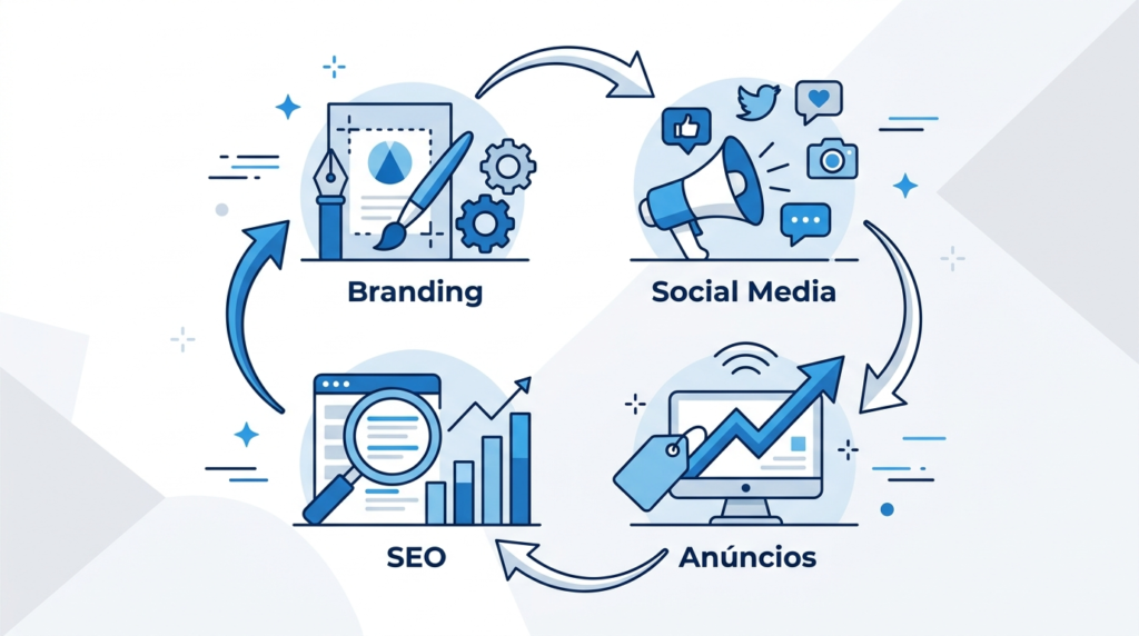 O que é uma agência de marketing e o que ela faz na prática