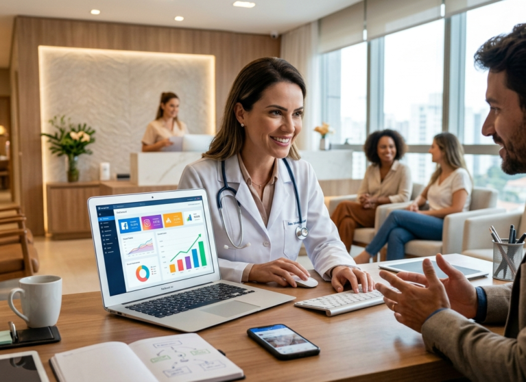 Tráfego Pago e Gestão de Redes Sociais para Clínicas Médicas