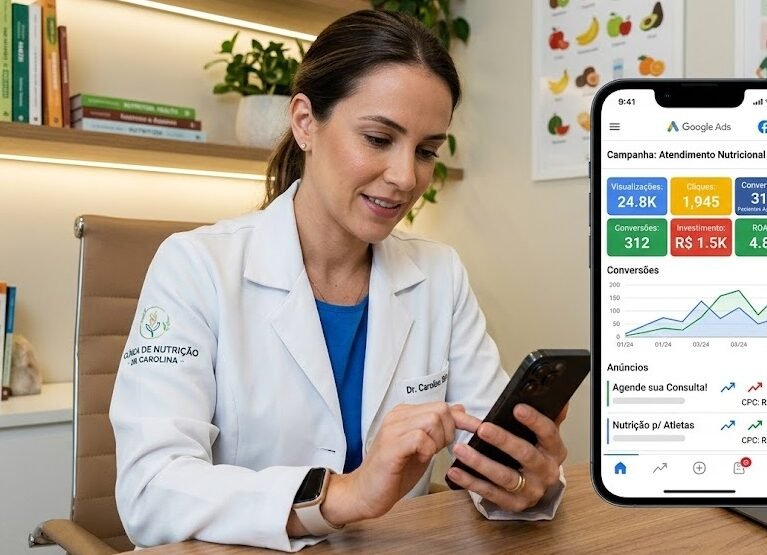 Tráfego pago funciona para clínica de nutrição?