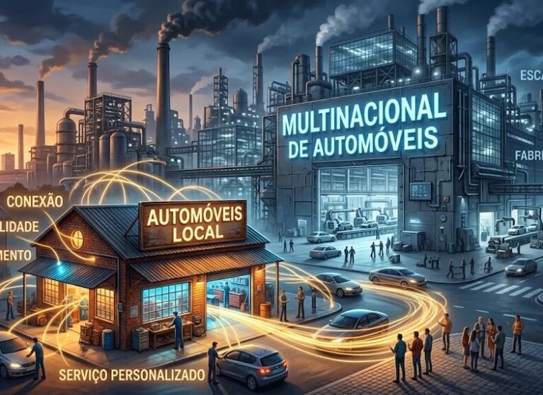 Melhor tipo de marketing para competir com indústrias maiores