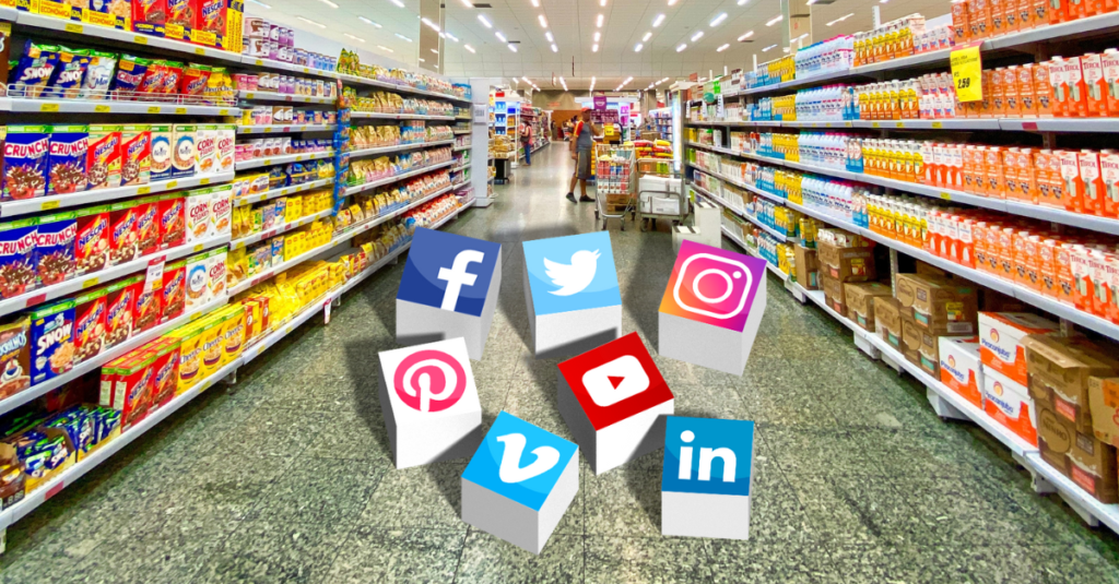 Como as redes sociais ajudam supermercados pequenos?