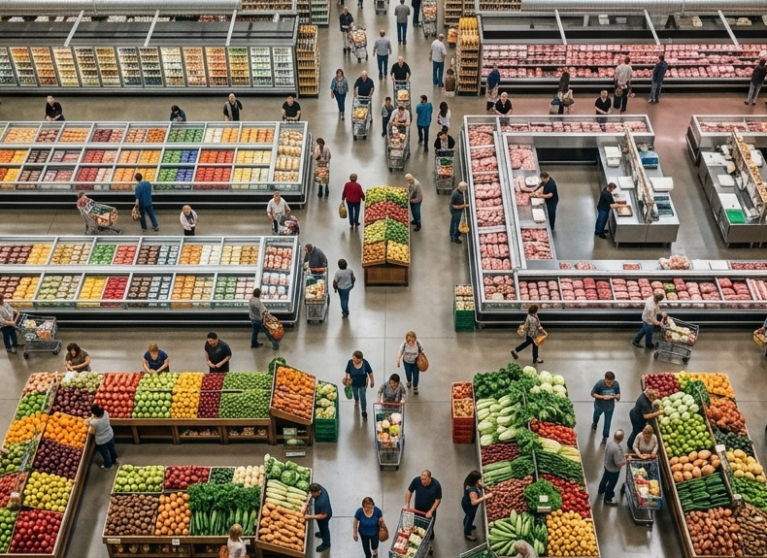 tráfego pago para supermercado
